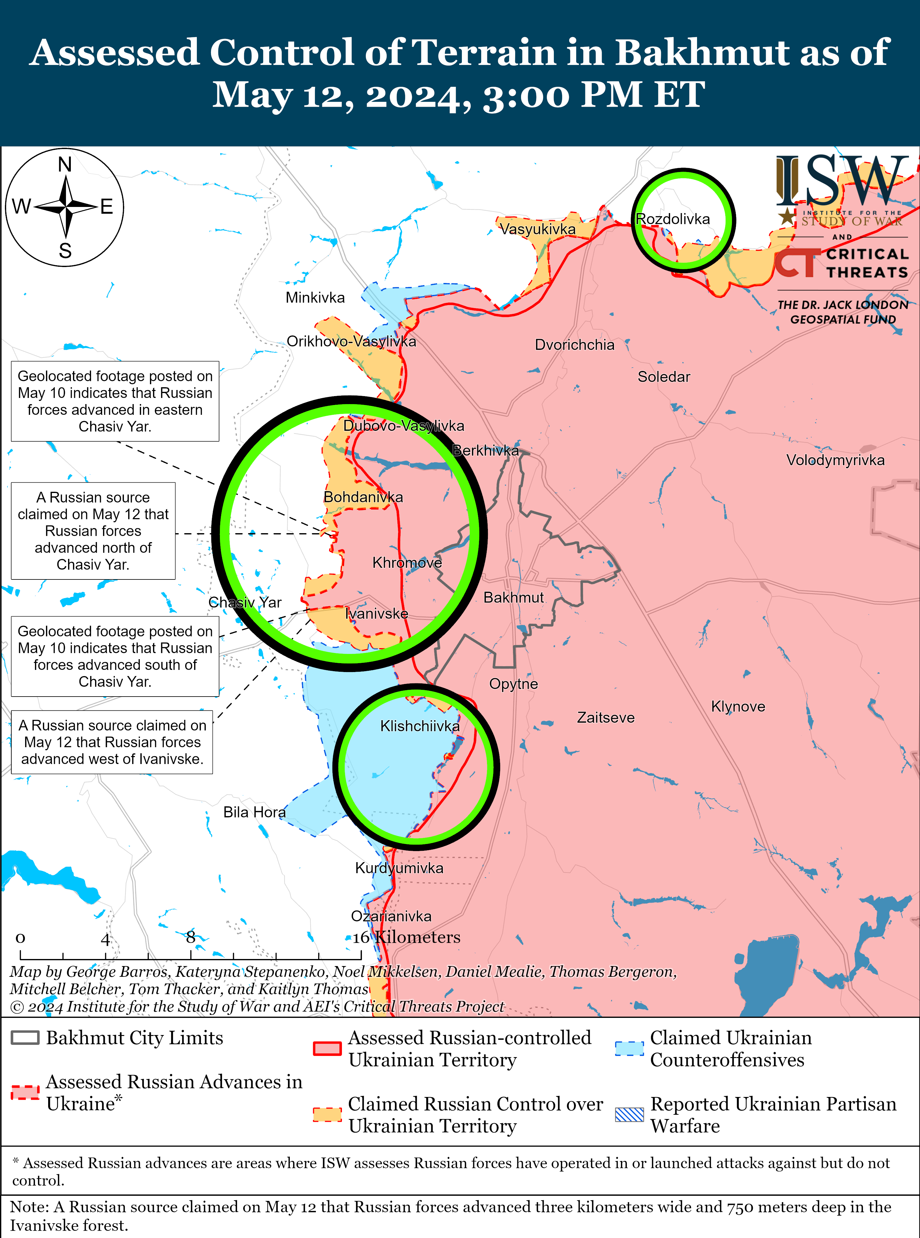 Russian Offensive Campaign Assessment, May 12, 2024 | Institute For The ...